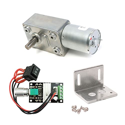 Motor de engranaje de metal para persianas y proyectos domésticos DC 12V 2