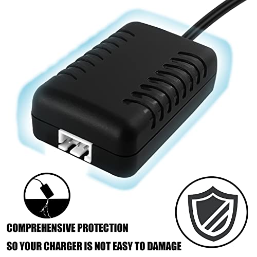 Upgraded 7.4V 2S Lipo Battery 2A Quick Charger For Toy Rc Car Boat Rock Crawler Fpv Drone Quadcopter, Charger Cable With Xh-3P Connector Plug Compatible With Splatrball 7.4V Electric Water Ball Gun #TOP4