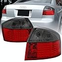 CR-Lights LED Rückleuchten Set schwarz für Audi A4 B6 LDAU80