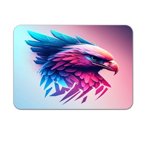 Image of Shivor Artistic Eagle Gaming Mouse Pad | Smooth Control Surface | Heat Resistant Rubber Base | Non Slip Grip | Compatible with Laptop Desktop PC | Desk Mat for Gaming and Work