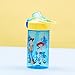 Zak Designs Disney Pixar Toy Story Sage Kids Water Bottle For School or Travel, 16oz Durable Plastic Water Bottle With Straw, Handle, and Leak-Proof, Pop-Up Spout Cover (Woody & Friends)
