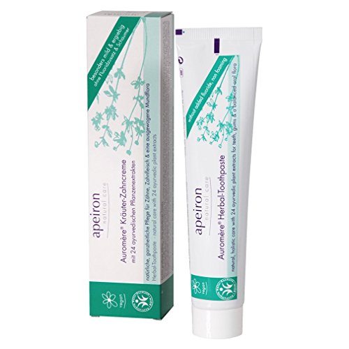 Preisvergleich Produktbild Auromère Kräuter Zahncreme, 1er-Pack (1 x 75ml) - Kontrollierte Naturkosmetik BDIH