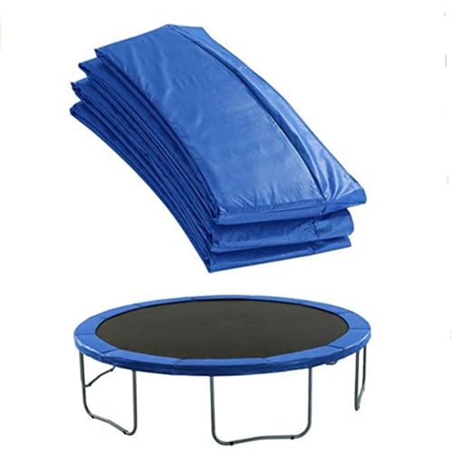 Coussin Trampoline 8 Pieds en PVC Bleu Diamètre 244 cm Rembourré