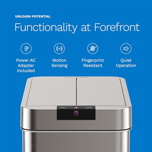 Homelabs HME010231N 13 Gallon Automatic Trash Can thumb #4