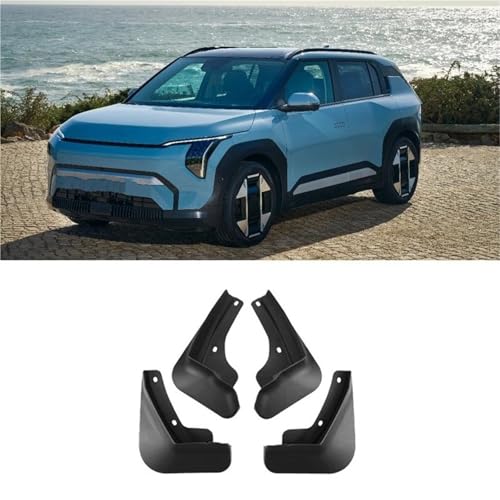 Guardabarros Kia EV3 SV evitan salpicaduras en pasos de rueda 2024-2026 2