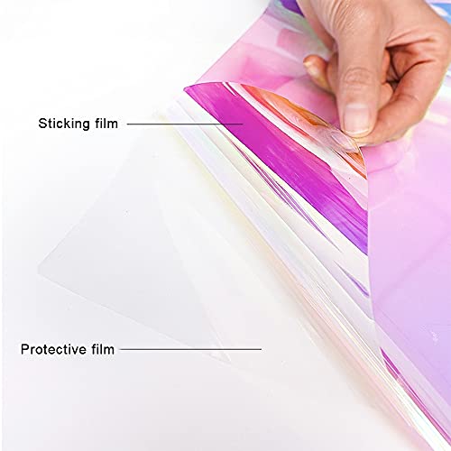 Película Iridiscente para Ventanas Holográfica Decorativa miniatura 2