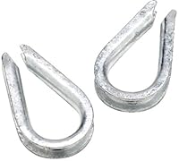 Algopix Similar Product 6 - Seachoice Rope Thimble  Galvanized 58