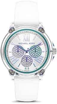 MK マイケルコース　ホワイトストーン付き　腕時計 Amazon | マイケルコース 時計 MK MICHAEL KORS スケルトン