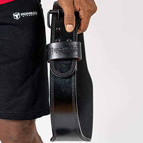 7Mm Leather Weight Lifting Belt - 4" Wide Tapered Premium Leather Lifting Belt For Gym, Workout & Weight Training - Weightlifting Belts For Men And Women (Medium, Black) #TOP3