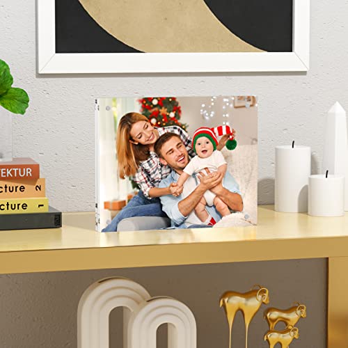 Niubee 8X10 Acrylic Picture Frame, Double Sided Magnetic Photo Frames With Gift Box Package #TOP5