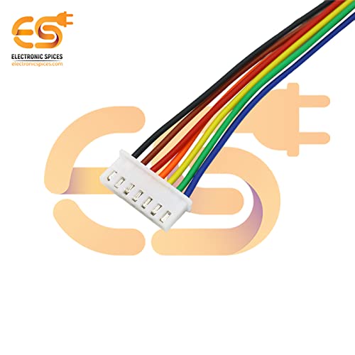 Image of Electronic Spices 7 Pin Xh Jst Wire Connector 2.5mm Pitch Male and Female Pair 2515 Pack of 5 Pair