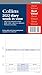 Collins Recharge d'agenda semainier 2022 pour format personnel (172 mm x 96 mm) 6 anneaux