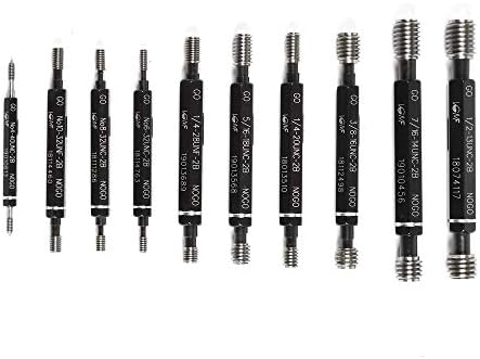 Dectection Thread 10PCS Thread Plug Gauge Double End, High Precision Thread Gauge ...