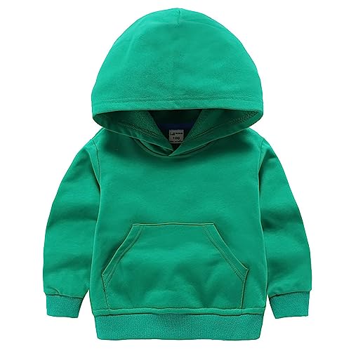 Sweatshirts for Girls 10 To12 Toddler Boys Girls Pullover Sweatshirt Children Solid Plus Babies Blue Hoodie