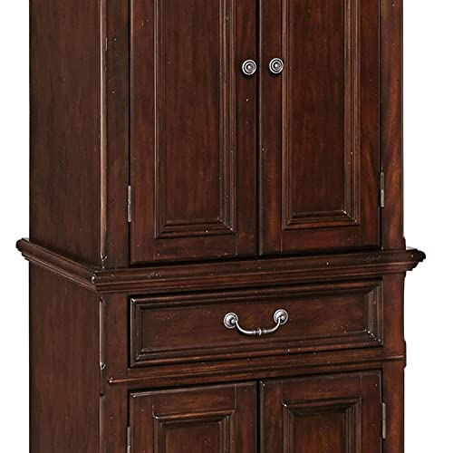 Colonial Classic Dark Cherry Pantry Cabinet By Home Styles #TOP6