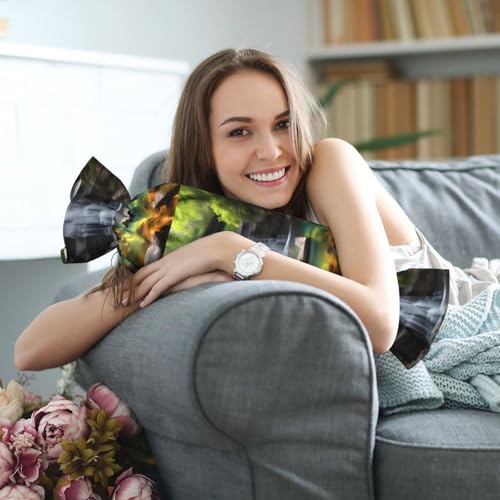 Almohada de espuma viscoelástica tamaño único negra miniatura 7