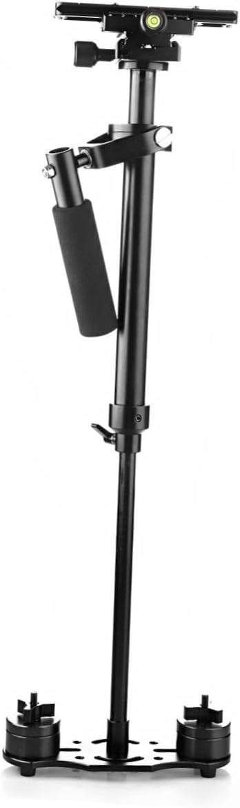 Professional Grade S60 Camera Stabilizer Handheld for Video Black Sturdy Easy to Use