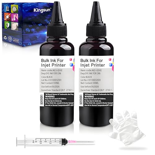 KSUMEI Ink Refill Kit for Canon 210 240 243 245 250 270 280 CL 241 244...
