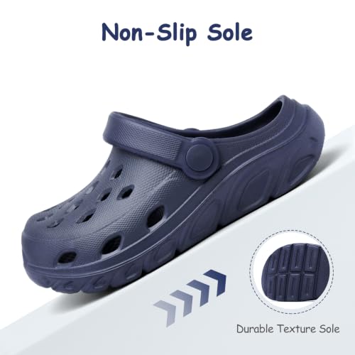 Image of AOVOG Kid Girls Boys Clogs Toddler Garden Shoes Slip On Shower Slide Sandals Beach Water Shoes