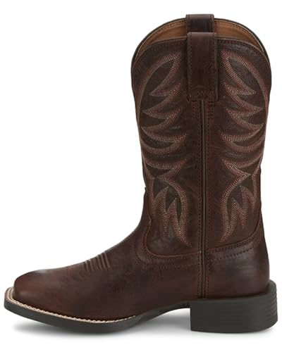 Justin Women's Demeter Western Boot Broad Square Toe - SE2803 8 1/2 M US Brown3