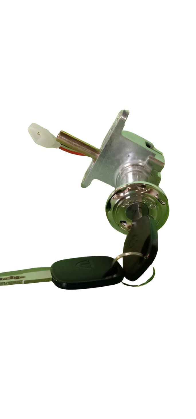 AAKICHI Electric Vehicle Ignition Switch and Lock Set, 2-Wire 2