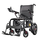 HOMYKING Leicht Rollstuhl Elektrisch Faltbar, 25 km Faltbarer Elektro Rollstuhlelektrorollstuhl, Elektrischer Mobilitätsroller, Elektromobil Klappbar für Senioren, Erwachsene Elektrische Rollstühle