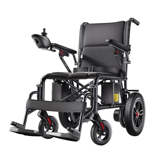 HOMYKING Leicht Rollstuhl Elektrisch Faltbar, 25 km Faltbarer Elektro Rollstuhlelektrorollstuhl, Elektrischer Mobilitätsroller, Elektromobil Klappbar für Senioren, Erwachsene Elektrische Rollstühle