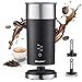 Milk Frother Electric 4 in 1 - Morpilot 240ml Automatic Frothers Milk Steamer and Warmer Milk Heater and Foamer Hot and Cold Foam Maker for Coffee Cappuccinos Latte
