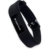 Correa de la Correa para Fitbit Alta o Alta HR. Pulsera de Repuesto, para Fitbit Alta 2016 / Fitbit Alta HR 2017 (Sin rastreador) (Hebilla DE Silicona Negra)