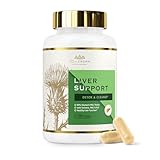 DR. Crown Liver Cleanse Detox & Repair - Milk Thistle Supplement, with Silymarin, N-Acetyl Cysteine(NAC), Artichoke, Turmeric & Dandelion for Liver Detox, Cleanse, Gluten Free, Non-GMO - 120 Capsules