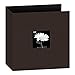Pioneer 8 1/2 Inch by 11 Inch 3-Ring Fabric Frame Cover Memory Binder, Chocolate Brown