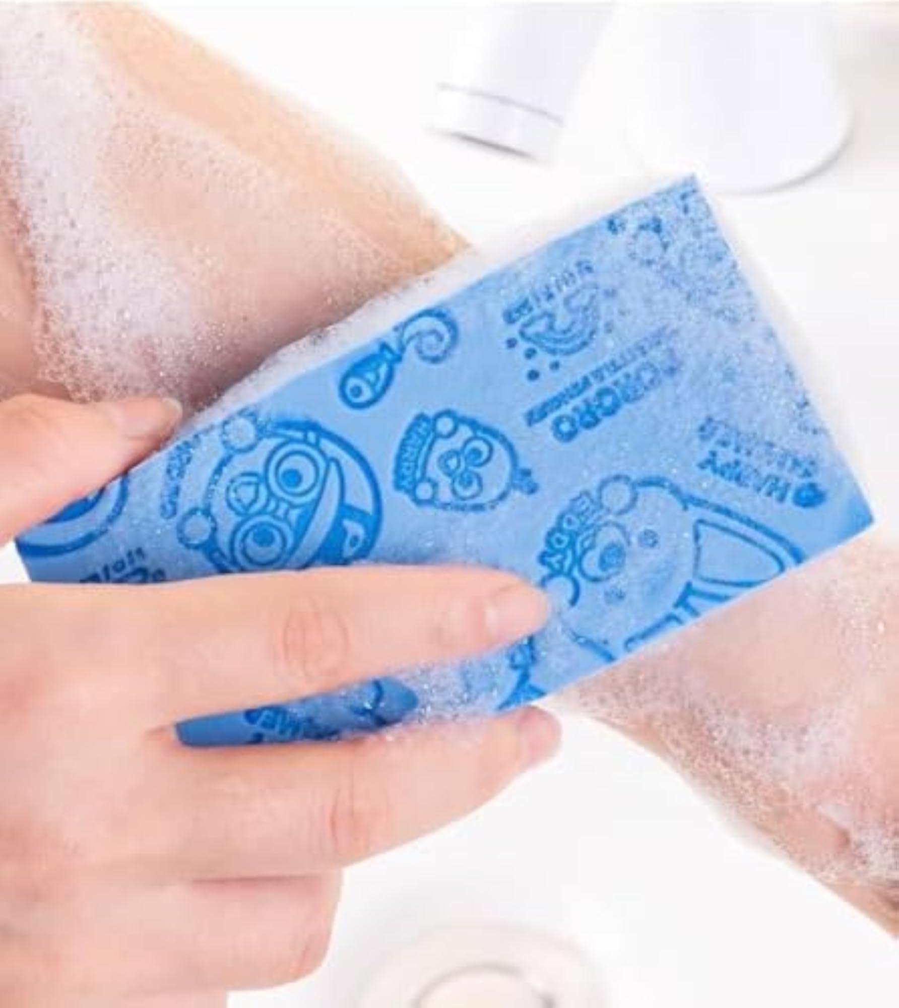 Soft Bath Exfoliating Sponge - Super Soft PVA Body Dead Skin Remover