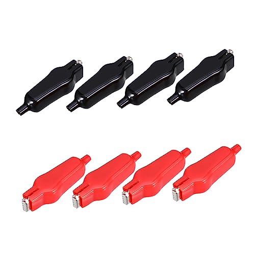 Pince de charge isolée grand clip d'alligator NUOBESTY avec dents de test électrique