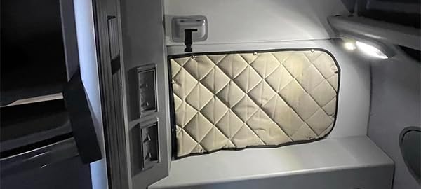Insulated Lower Bunk Window Cover Set for Volvo 2017 & Prior by ZenEclipse