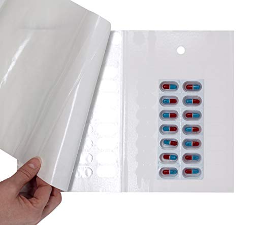 14 Day Pill Blister Packaging - Cold Seal 2 Week Medication Blister Packs - Great For Camps, Caregivers And Schools (6 Pack) #TOP5