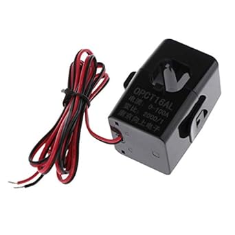 MERISHOPP Amp AC Current Sensor Split Core Transformer Coil for 0-100A Energy Meter Electrical & Test Equipment | Test Measurement & Inspection | Test Equipment Parts & Accs