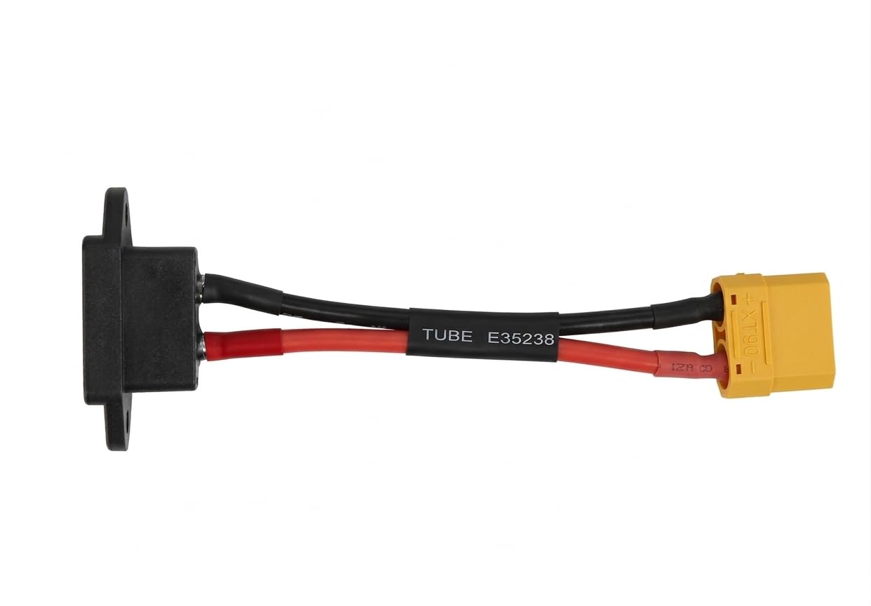 QY OKW 2PIN Female + XT90 Male Connector Wire | High Power Battery Charging & Discharge Cable for Inverter, EV, RC & DIY Projects-image-49