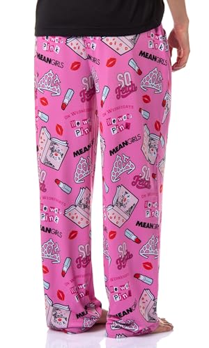 Mean Girls Women's Burn Book Icons and Movie Quotes Lounge Pajama Pants4