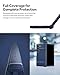 Caseology Parallax for Samsung Galaxy Z Fold 6 Case, [Hinge Protection Included] Full-Body 3D Ergonomic Protection (2024) - Midnight Blue