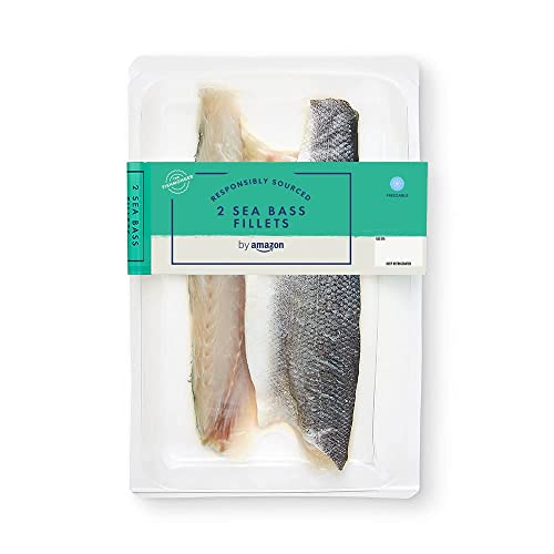 by Amazon 2 Sea Bass Fillets 180g
