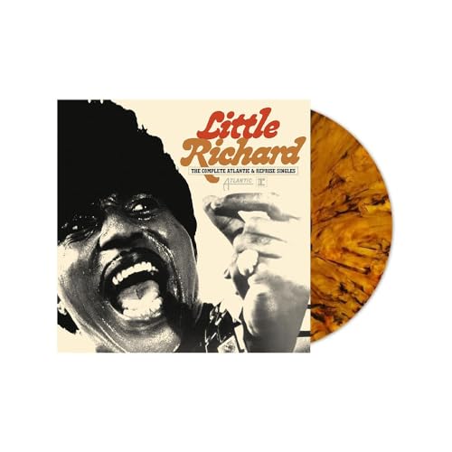 Album Art for The Complete Atlantic & Reprise Singles Exclusive ( Tiger's Eye) Vinyl LP by Little Richard