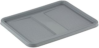 keeeper Lid for Robert 20 L Transport Box, 40 x 30 cm, Roberta, Light Grey