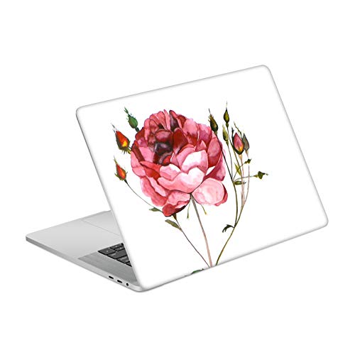Autocollant vinyle rose fleurs Mai Autumn pour MacBook Pro 15.4 A1707 A1990