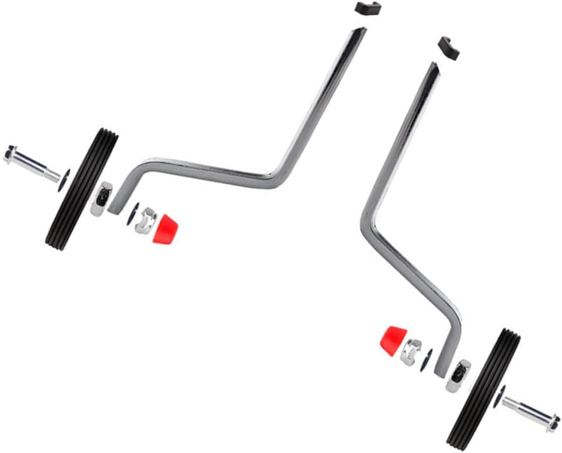 Silent Wear-resistant Bike Training Wheels for Replacement Stabilizer Auxiliary Wheels for S Bicycle Safety and Balance