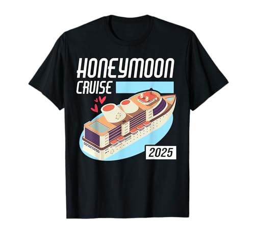 Flitterwochen-Kreuzfahrt-Outfit für Paare 2025 Just Married Geschenke T-Shirt