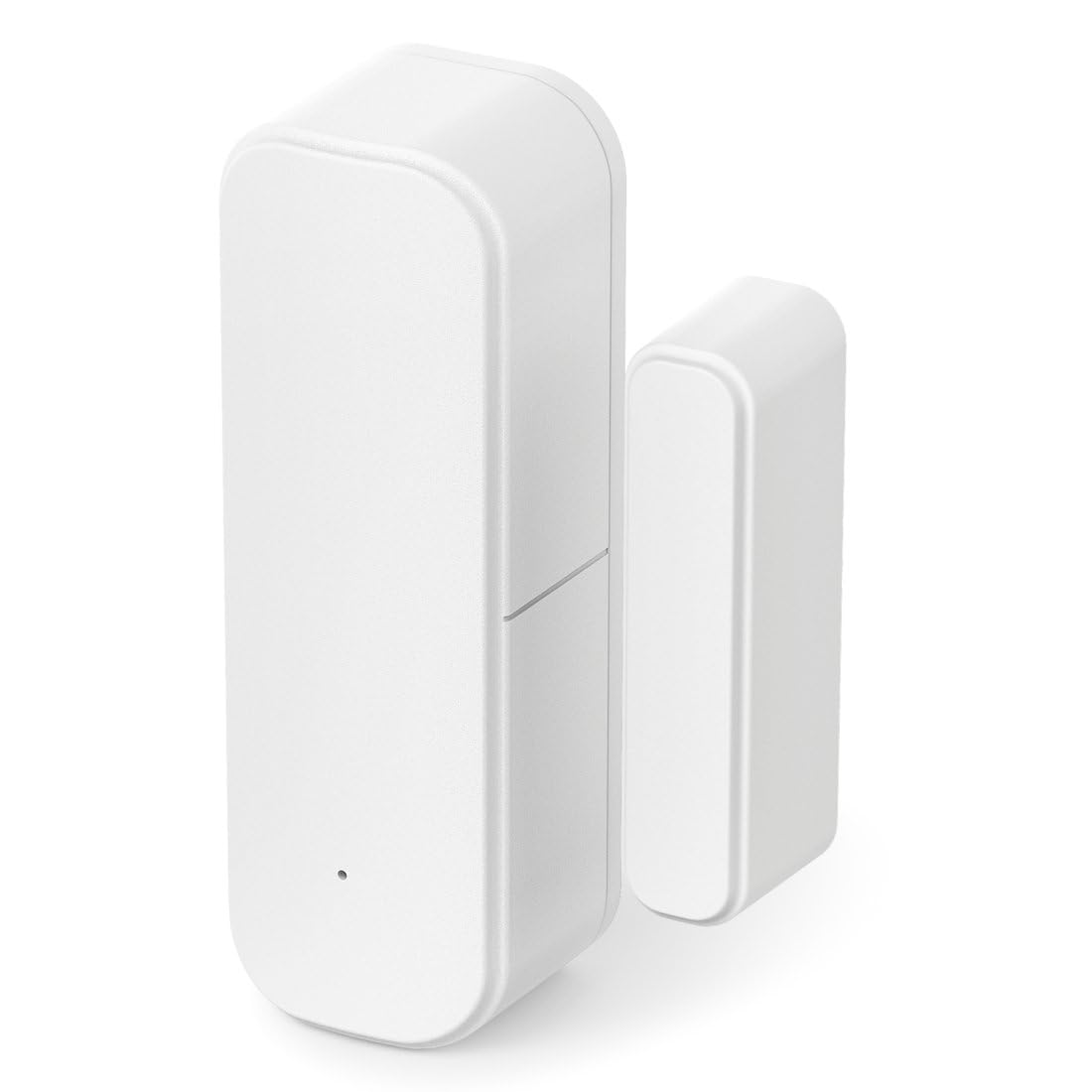 Hama Contatto Porta/finestra WiFi connesso (per porte/finestre/garage, Zigbee, Compatibile con Controllo vocale tramite Amazon Alexa/Google Assistant o Apple Siri), Bianco