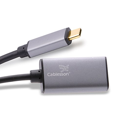 Adaptador USB-C a Mini DisplayPort para conectar tu MacBook Pro a pantallas externas en casa