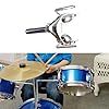 Tom Drum Stand Holder Double Tom Bracket Aluminum Alloy Drum Set Accessory 11.81inch #1