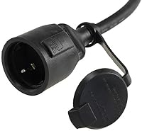 ChiliTec CEE Kabel Adapter Stecker auf Schutzkontakt-Kupplung 35cm – Ansicht 2