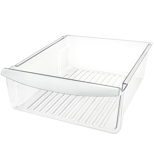 241969607 refrigerator Meat Drawer Compatible with frigidaire crosley etc refrigerators (Some models), Replaceable Models 241969601 241969602 241969603 241969606 4582798 OEM25113142 PS12364153 etc